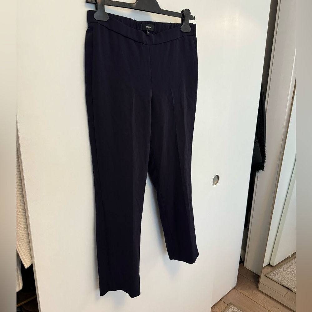Theory Navy Blue Work Pants